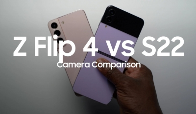 Galaxy Z Flip 4 против Galaxy S22: у кого камеры лучше? (+видео)