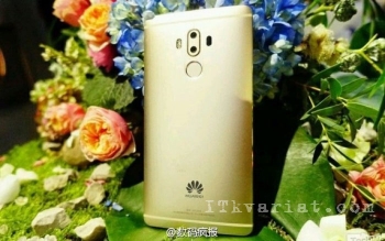 В Сети появились первые реальные фотографии смартфона Huawei Mate 9
