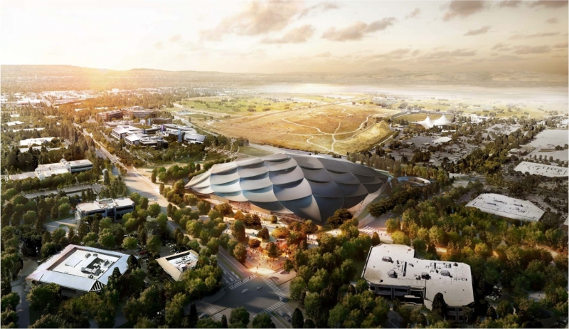 Google опубликовала изображения нового здания кампуса Mountain View