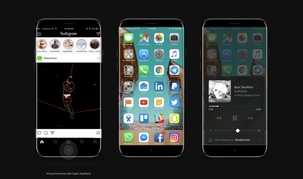 Apple iPhone 8 будет выглядеть так. Вероятно...