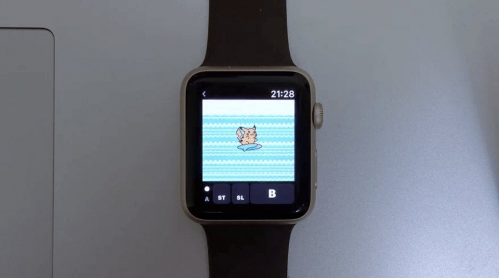 Apple Watch превратили в Game Boy Color