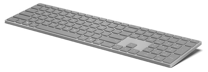Новая клавиатура Modern Keyboard от Microsoft имеет скрытый сканер отпечатков пальцев (+видео)