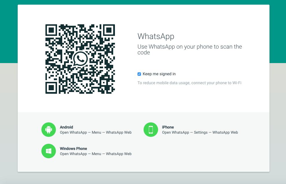 Как войти в веб-версию WhatsApp без QR-кода