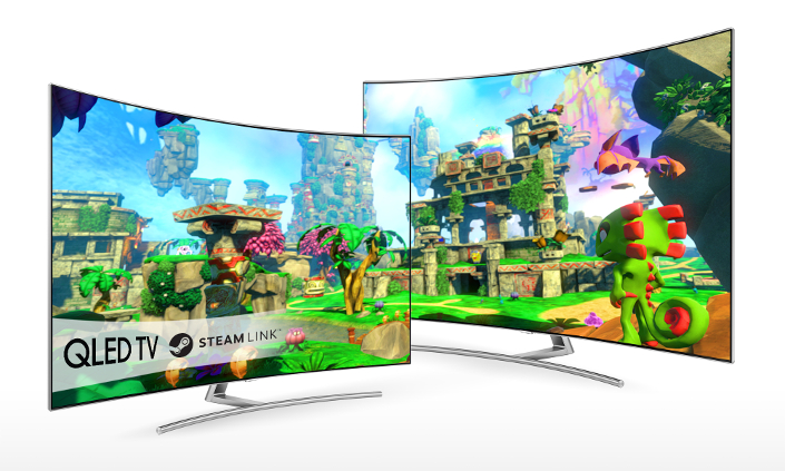 Samsung Electronics добавит игровые приложения из Steam Link в свои Smart TV