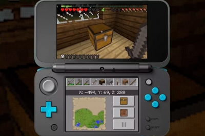 Nintendo запускает Minecraft для 3DS