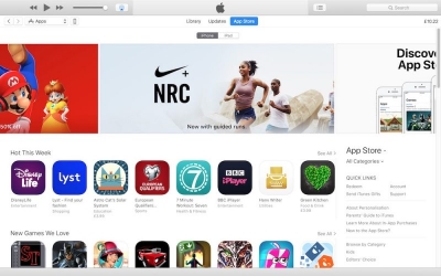 Apple выпустила iTunes 12.6.3 со встроенным магазином приложений App Store