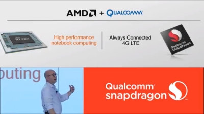 Qualcomm сотрудничает с AMD в новой линейке ноутбуков Always Connected