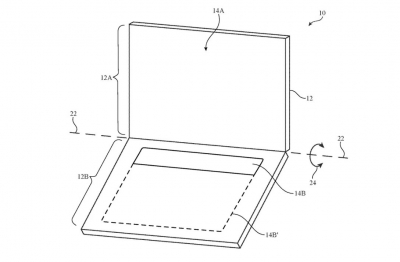 Apple запатентовала возможность использования OLED-экрана в качестве клавиатуры для MacBook'ов