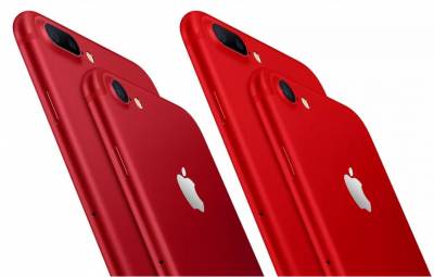 Сегодня Apple представит красный iPhone 8