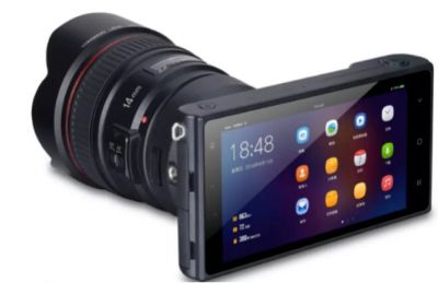 Беззеркальная камера Yongnuo YN450 работает под управлением Android и поддерживает объективы  Canon
