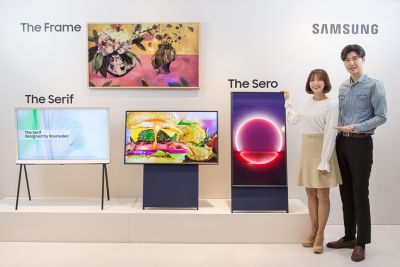 Компания Samsung уверена, что поколение миллениалов выберет вертикальный телевизор