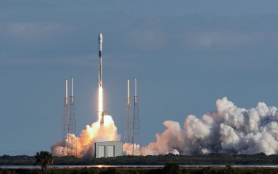 SpaceX запустил пятую партию интернет-спутников Starlink ценой разгонного модуля Falcon