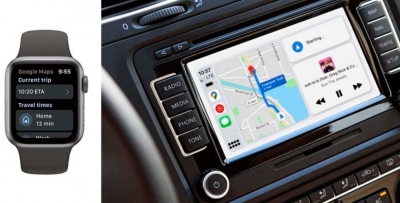 Google Maps появились в Apple CarPlay и вернулись на Apple Watch