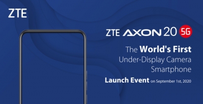 Первым телефоном со скрытой селфи-камерой может стать ZTE Axon 20 5G