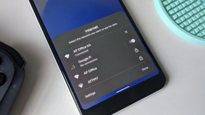 Android 12 возвращает переключатель Wi-Fi