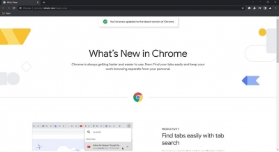 Google упростит доступ к информации об обновлениях в Chrome
