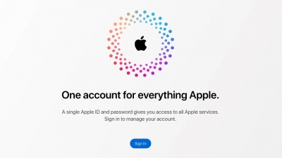 Apple изменила дизайн своей веб-страницы Apple ID