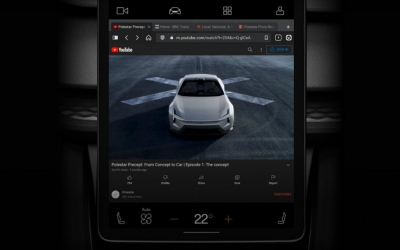Vivaldi и Polestar создали первый браузер для автомобильной ОС Android