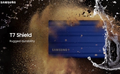 Samsung представил свой самый прочный портативный твердотельный накопитель T7 Shield