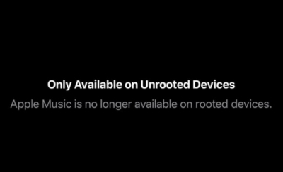 Apple Music блокируется на устройствах Android с root-правами