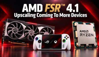 AMD FSR 4.1 появится на видеокартах Radeon RX 6000, гибридных процессорах Ryzen и портативных игровых консолях
